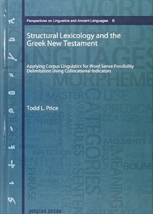 Structural Lexicology and the Greek New Testament