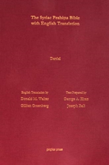 Daniel According to the Syriac Peshitta Version with English Translation