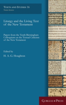 Image for Liturgy and the Living Text of the New Testament