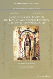 Image for Jacob of Sarug's Homily on the Love of God towards Humanity and of the Just towards God