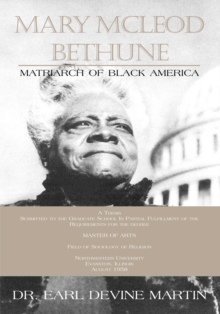 Image for Mary Mcleod Bethune: Matriarch of Black America