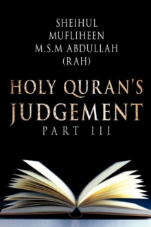 Image for Holy Quran's Judgement Part - III