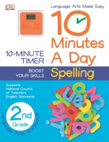 Image for 10 Minutes a Day: Spelling, Second Grade : Supports National Council of Teachers English Standards