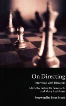 Image for On directing: interviews with directors