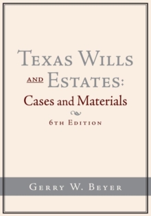 Image for Texas wills and estates: cases and materials