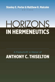 Image for Horizons in Hermeneutics