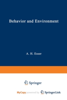 Image for Behavior and Environment