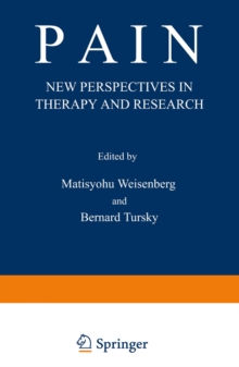 Image for Pain: New Perspectives in Therapy and Research