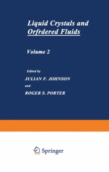 Image for Liquid Crystals and Ordered Fluids: Volume 2