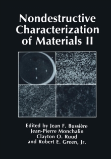 Image for Nondestructive Characterization of Materials II