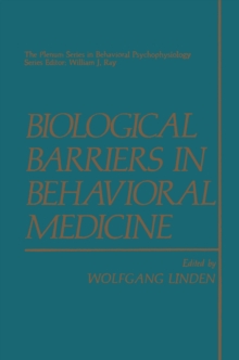 Image for Biological Barriers in Behavioral Medicine