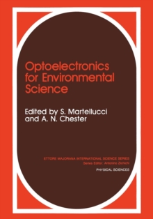 Image for Optoelectronics for Environmental Science : Proceedings of the 14th course of the International School of Quantum Electronics on Optoelectronics for Environmental Science, held September 3–12, 1989, i