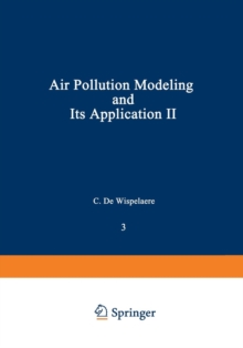 Image for Air Pollution Modeling and Its Application II