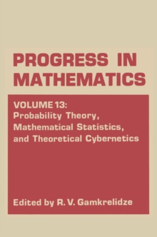 Image for Probability Theory, Mathematical Statistics, and Theoretical Cybernetics