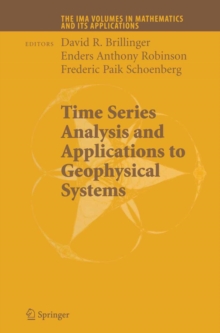 Image for Time Series Analysis and Applications to Geophysical Systems