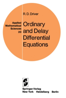 Image for Ordinary and Delay Differential Equations