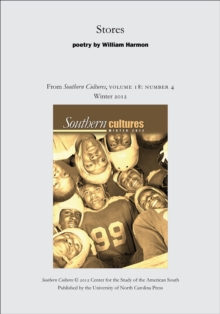 Image for Stores: Poetry from Southern Cultures 18:4, Winter 2012