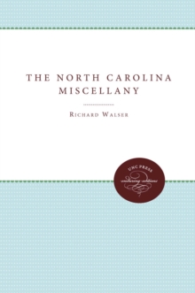 Image for North Carolina Miscellany