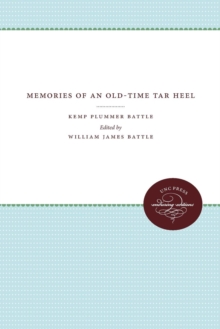 Image for Memories of an Old-Time Tar Heel