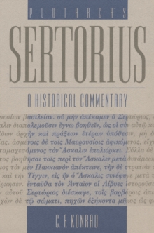 Image for Plutarch's Sertorius: A Historical Commentary