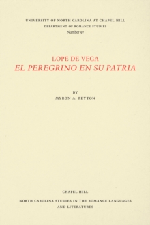 Image for Lope de Vega, El Peregrino en Su Patria