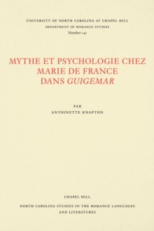 Image for Mythe et Psychologie chez Marie de France dans Guigemar