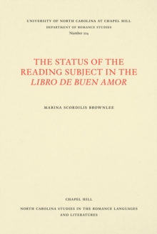 Image for Status of the Reading Subject in the Libro de Buen Amor