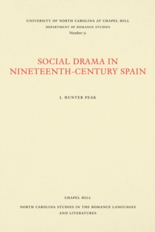 Image for Social Drama in Nineteenth-Century Spain