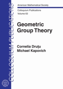 Image for Geometric group theory