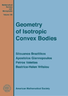 Image for Geometry of Isotropic Convex Bodies