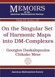 On the Singular Set of Harmonic Maps into DM-Complexes