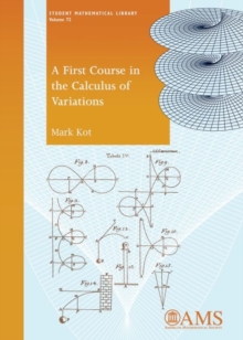 Image for A first course in the calculus of variations