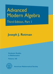 Image for Advanced modern algebraPart 1