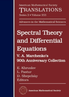 Spectral Theory and Differential Equations