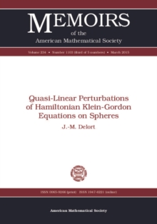 Image for Quasi-linear perturbations of Hamiltonian Klein-Gordon equations on spheres
