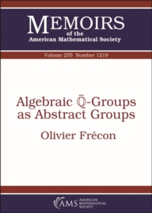 Algebraic $\overline {\mathbb {Q}}$-Groups as Abstract Groups