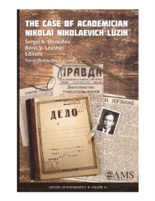 Image for The case of academician Nikolai Nikolaevich Luzin