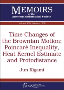 Time Changes of the Brownian Motion: Poincare Inequality, Heat Kernel Estimate and Protodistance