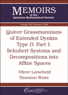 Image for Quiver Grassmannians of Extended Dynkin Type $D$ : Part I: Schubert Systems and Decompositions into Affine Spaces