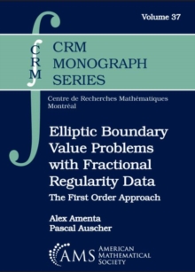 Image for Elliptic Boundary Value Problems with Fractional Regularity Data
