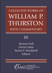 Image for Collected works of William P. Thurston with commentaryIII