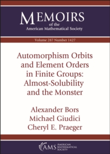 Image for Automorphism Orbits and Element Orders in Finite Groups: Almost-Solubility and the Monster