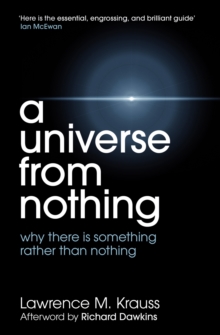 Image for A universe from nothing  : why there is something rather than nothing