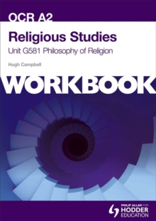 Image for OCR A2 Religious Studies Unit G581 Workbook: Philosophy of Religion