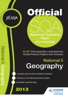 Image for National 5 geography and model papers.