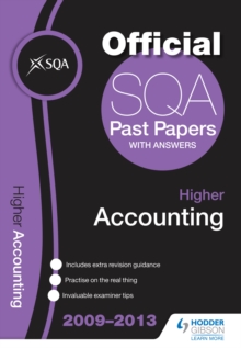 Image for SQA Past Papers 2013 Higher Accounting.