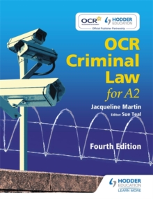Image for OCR criminal law for A2