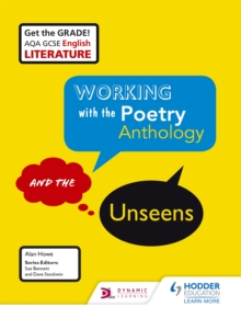 Image for AQA GCSE English Literature Working with the poetry anthology and the unseens