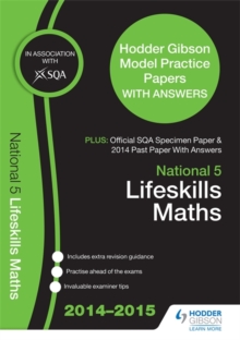 Image for SQA Specimen Paper, 2014 Past Paper National 5 Lifeskills Mathematics & Hodder Gibson Model Papers