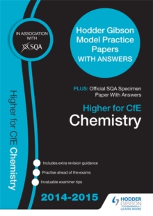 Image for SQA Specimen Paper 2014 Higher for CfE Chemistry & Hodder Gibson Model Papers